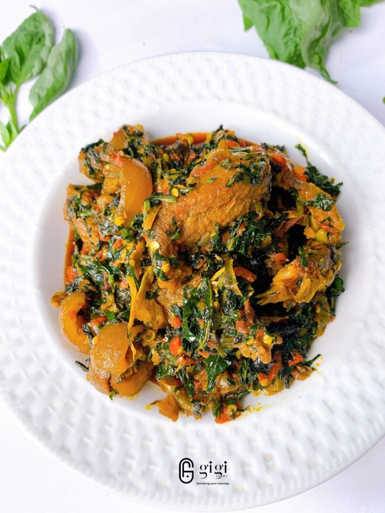 Efo Riro – Authentic Nigerian Spinach Soup (Full & Small Pan)