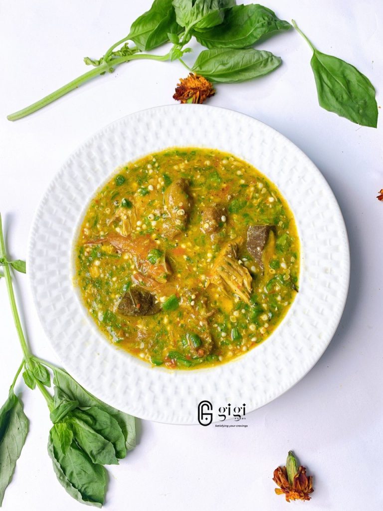 Bowl of Ila Asepo Assorted 3.5L – Nigerian Okra Stew